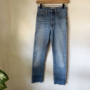 Madewell | Classic Straight Jeans in Cristoforo Wash: Selvedge Edition